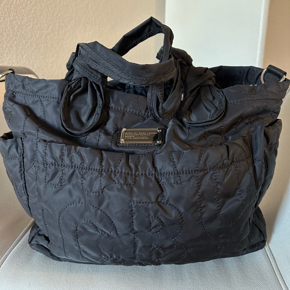 Authentic marc jacobs diaper bag